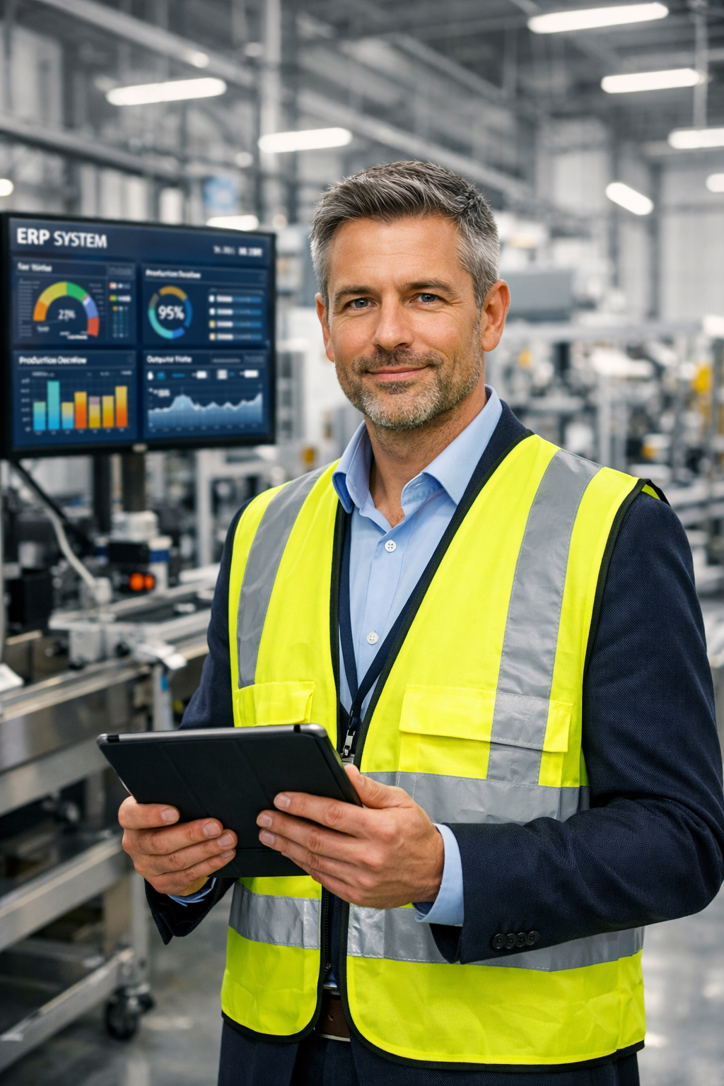 What does a manufacturing IT director do — managing ERP systems and production technology on the shop floor