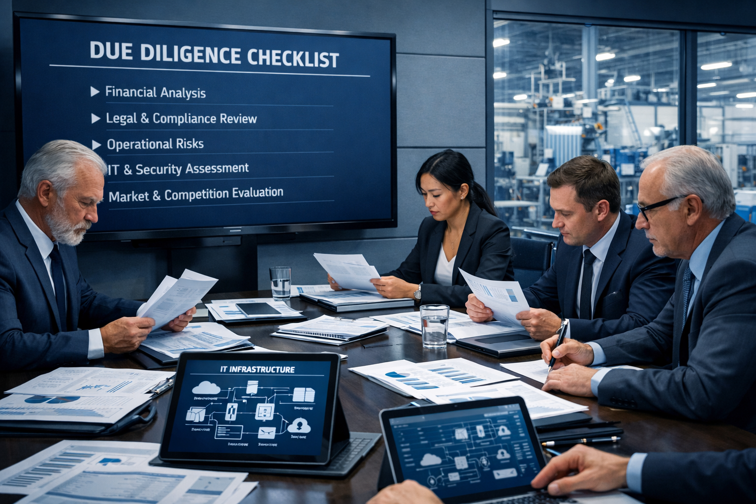 IT due diligence checklist for manufacturing merger and acquisition in the UK